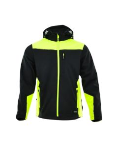 Kurtka SARA softshell COMFORT PLUS (1-13-620-25-27) k:Czarny/Żółty  L
