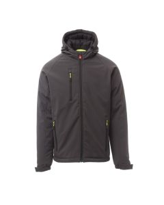 PAYPER Kurtka softshell ocieplana GALE PAD k:Antracyt/Czarny 
