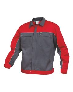 Bluza robocza SARA STERNIK EXTRA (10-418-70) szaro czerwona
