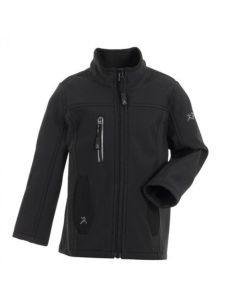 PLANAM Kurtka NORIT Pure softshell (6550) KIDS k:Czarny  98/104