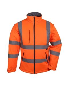 Kurtka BT ostrzegawcza VIZWELL VWJK176 softshell, odpinany rękaw k:Pom. 