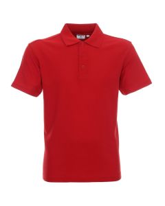 Podkoszulek polo 95%baw.męski 30 42250 k:Czerw. 