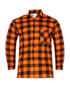Koszula Flanelowa PANTHER SAFETY Gitter k:Pomar./Czarny 