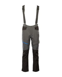 Spod. w pas POLSTAR softshell TOPAZ ociepl. k:Stalo./Czarny 