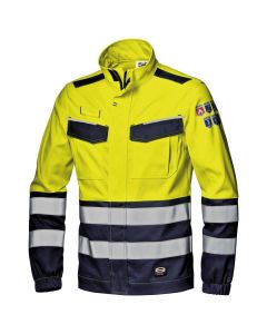 SIR SAFETY Bluza HV SUPERTECH STRETCH Mulitnorma k:Żółty/Gran. 
