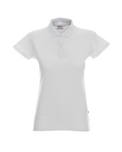 Podkoszulek polo damski 200g ladies'cotton 42195 20 k:Biały 