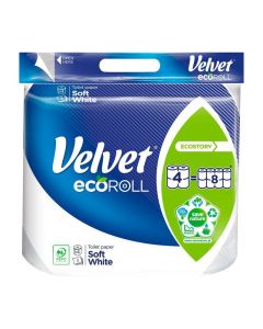 Papier toaletowy VELVET A'4 Ecoroll 3W