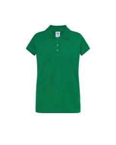 Podkoszulek polo damski JHK POPL 200 KG k:Ziel. 