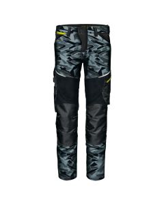 SIR SAFETY Spod. w pas GEMINI CAMO k:Moro/Szary  4XL