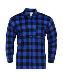 Koszula Flanelowa PANTHER SAFETY Gitter k:Nieb./Czarny 