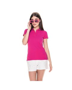 Podkoszulek polo damski 200g ladies'cotton 42195 71 k:Róż  L