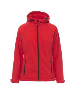 PAYPER Kurtka softshell damska GALE k:Czerwony