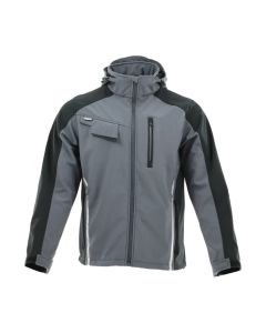 Kurtka SARA softshell STANDARD PLUS (1-13-640-71-25) K:C.Szary/Czarny  XL