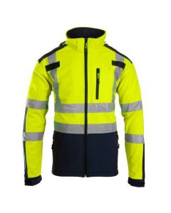 Kurtka ostrzegawcza softshell Polstar Brixton Flash AFSO żółta 