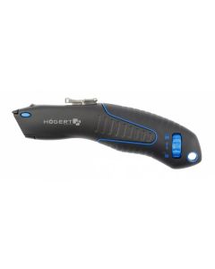 Nóż z ostrzem trapezowym HOGERT stal sk4 HT4C625