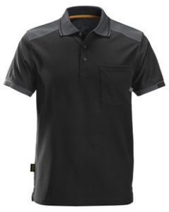 SNICKERS Podkoszulek AW POLO SHIRT nr:2701 k:Czarny/Szary  S