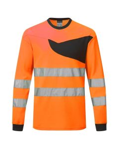 Podkoszulek PW d/r ostrzegawczy PW221 k:Pom./Czarny 