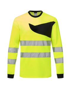 Podkoszulek PW d/r ostrzegawczy PW221 k:Żółty/Czarny 