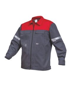 Bluza Rob. SARA PIORUN SPEC. (1-04-150-71-50) k:Szary/Czerw. 