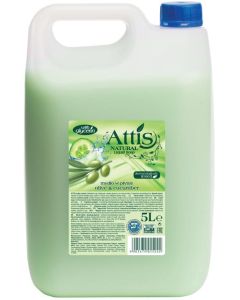 Mydło w płynie 5L ATTIS Olive & Cucumber  Zielone