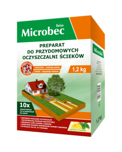 BROS MICROBEC BIO Preparat do Szamb i Przydomowych Oczyszczalni Ścieków 1,2 kg