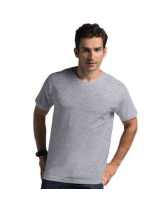 Koszulka T-Shirt Promostars Heavy szara melanżowa  (21172 34)