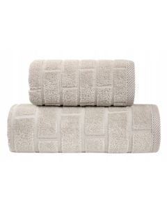 Ręcznik frotte BRICK 50x90 k.Cappuccino