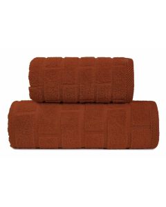 Ręcznik frotte BRICK 70x140 k.Sp.Karmel