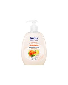 Mydło w płynie 500ml LUKSJA pompka Brzoskwinia i Biała Herbata
