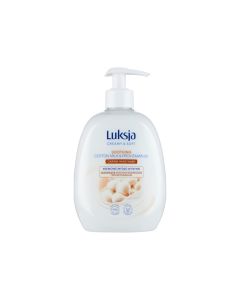 Mydło w płynie 500ml LUKSJA pompka Mleczko Bawełniane