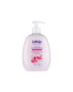 Mydło w płynie 500ml LUKSJA pompka Róża i proteiny mleka