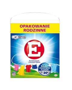 E Proszek do Prania Kolorowych i Ciemnych Tkanin 4,125 kg