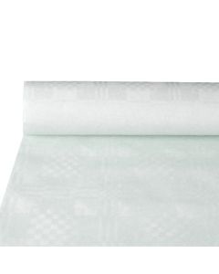 Obrus papierowy biały 8m
