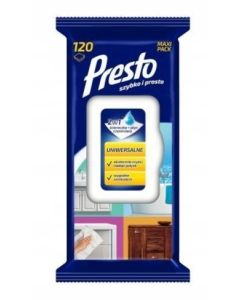 Ścierka nasączona uniwersalna A'120 PRESTO
