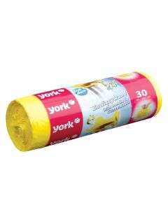 Worki 20L A'30 zawiązywane YORK żółte 90650