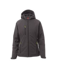 PAYPER Kurtka softshell ocieplana damska GALE PAD k:Antracyt/Czarny 