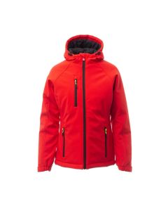 PAYPER Kurtka softshell ocieplana damska GALE PAD k:Czerw.  M