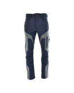 Spodnie softshell ocieplane SARA COMFORT WINTER (1-27-630-70-22) Szary/Granatowy